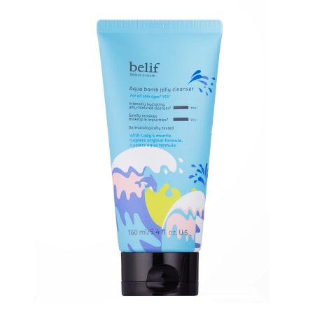 Belif - Aqua Bomb Jelly Cleanser - Gelová čisticí pěna na obličej - 160 ml