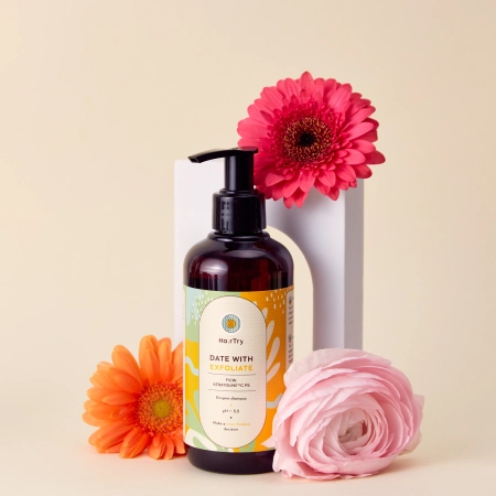 HairTry - Date With Exfoliate - Enzymatický šampon - 500 ml 