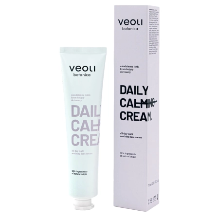 Veoli Botanica - Daily Calming Cream - Celodenní lehký zklidňující krém na obličej - 75 ml