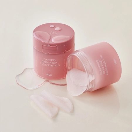 House of Hur - Clearing Skin Prep Essence Pad - Exfoliační tampónky na obličej - 70ks/140 ml