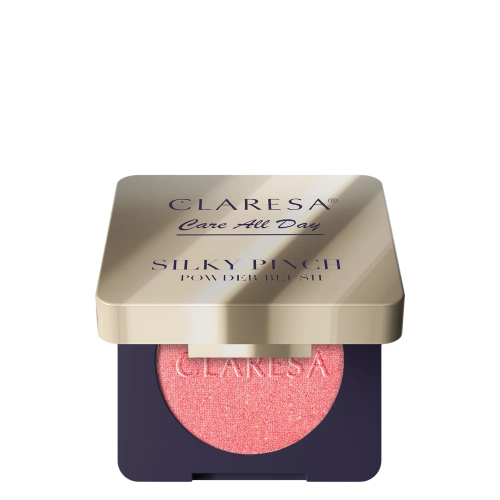 Claresa - Care All Day Silky Pinch Powder Blush - Pudrová tvářenka - Lumi Peach 03 - 2 g