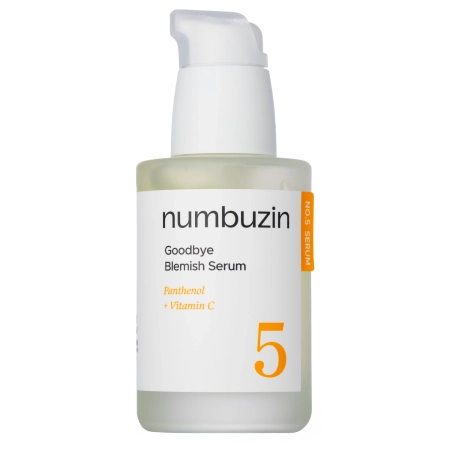 Numbuzin - No.5 Goodbye Blemish Serum - Sérum s niacinamidem a vitaminem C - 50 ml