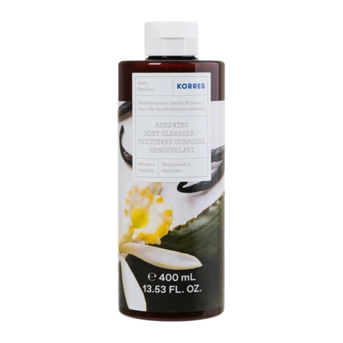Korres - Mediterranean Vanilla Blossom Renewing Body Cleanser - Sprchový gel - 400 ml