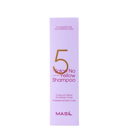 Masil - 5 Salon No Yellow Shampoo - Tónovací šampon proti žlutým tónům - 300 ml