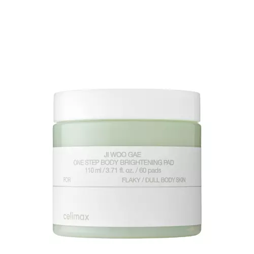 Celimax - Ji.Woo.Gae One Step Body Brightening Pad - Peelingové tělové tampony - 60 ks / 110 ml