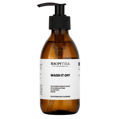 SkinTra - Wash It Off - Glukosidový čisticí gel - 200 ml