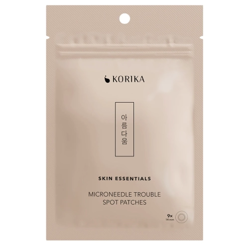 KORIKA - Skin Essentials Microneedle Trouble Spot Patches - Náplasti na pupínky s mikrojehličkami - 9 ks