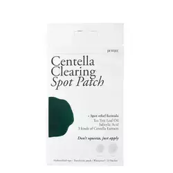 Petitfee - Centella Clearing Spot Patch - Hojivé náplasti na pupínky s pupečníkem asijským - 23 ks