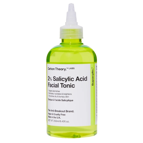Carbon Theory - Supacylic 2% Facial Tonic - Pleťové tonikum s kyselinou salicylovou - 250 ml