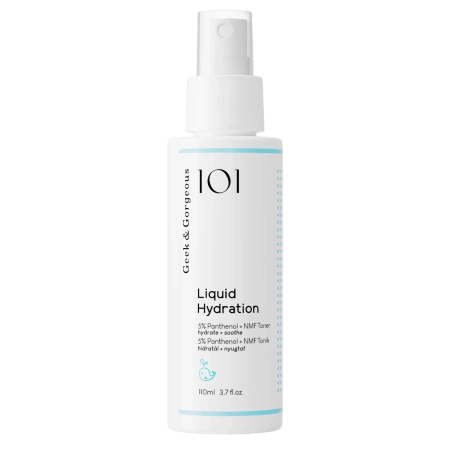 Geek & Gorgeous - Liquid Hydration - Hedvábné tonikum na obličej - 110 ml