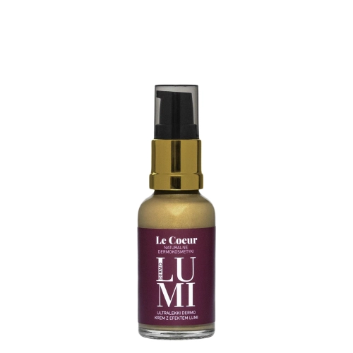 Le Coeur - Dermo Lumi - Ultralehký dermokrém s měděným tripeptidem a Lumi efektem - 30 ml