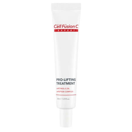 Cell Fusion C - Pro-Lifting Treatment - Zpevňující a vyhlazující kúra s 0,3% retinolem a peptidy - 30 ml