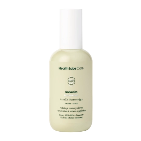 Health Labs Care - Solve On Face & Body - Čisticí gel na akné - 200 ml