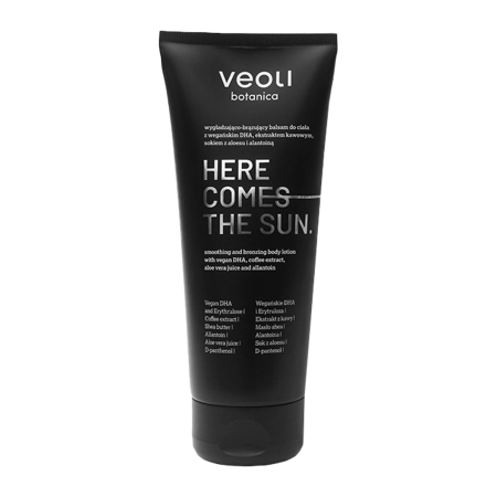 Veoli Botanica - Here Comes The Sun - Vyhlazující a bronzující tělové mléko - 200 ml