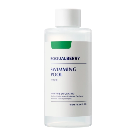 EQQUALBERRY - Swimming Pool Daily Facial Toner - Hydratační a exfoliační pleťové tonikum - 155 ml