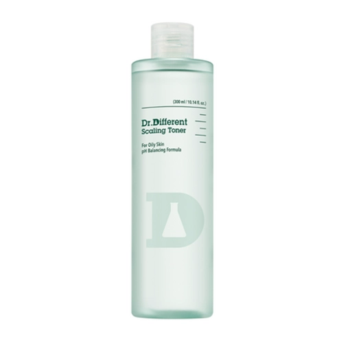 Dr.Different - Scaling Toner for Oily Skin - Exfoliační tonikum s AHA a BHA kyselinami - 300 ml