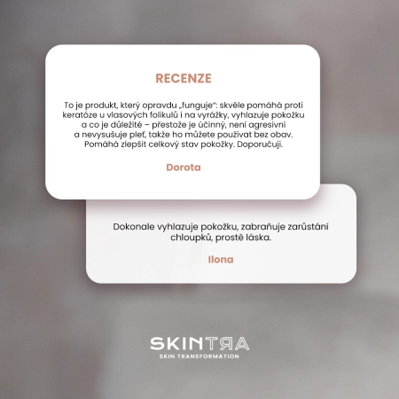 SkinTra - Smoother Than Ever - Sérum s 12% kyselinou mléčnou na tělo a obličej - 100 ml 