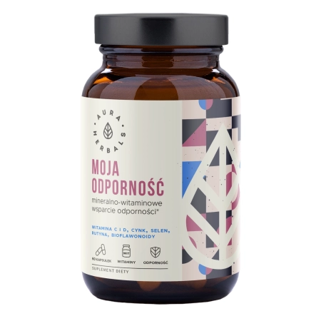 Aura Herbals - Moje imunita Minerály a Vitamíny - Kapsle - 60 ks