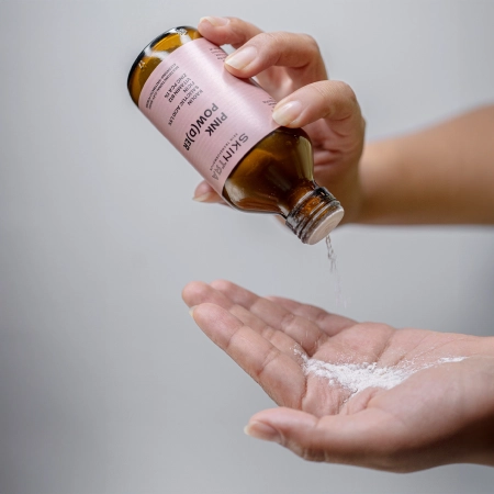 SkinTra - Pink Pow(d)er - Multifunkční čisticí a enzymatický pudr na bázi jílu - 40 g