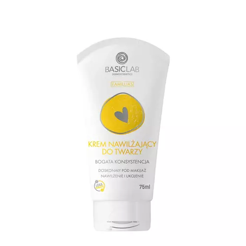 Basiclab - Famillias - Hydratační krém na obličej s bohatou konzistencí - 75 ml