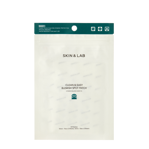 Skin&Lab - Clean & Easy Blemish Spot Patch - Náplasti nad nedokonalosti 54 ks