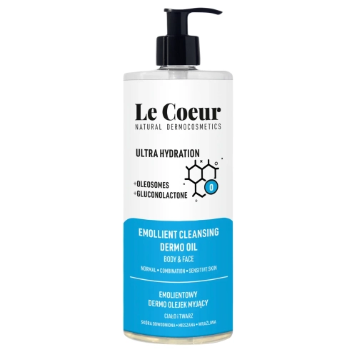 Le Coeur - Ultra Hydration - Emolientní mycí olej na tělo a obličej - 700 ml