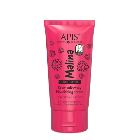 Apis - Fruit Shot - Vyživující krém pro suchou pleť - malina - 50 ml