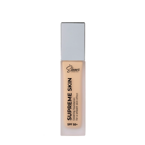 Elever Cosmetics - Supreme Skin SPF50+ - Beige - Lehký make-up s SPF - 30 ml