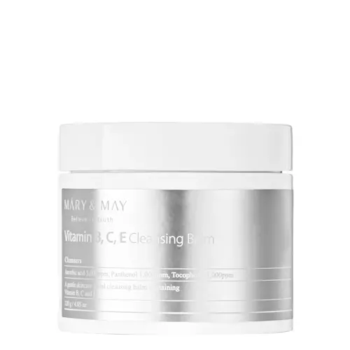 Mary&May - Vitamine B,C,E Cleansing Balm - Jemný odličovací balzám s vitamíny B, C a E - 120 g