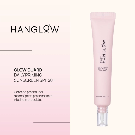 HanGlow - Glow Guard - Daily Priming Sunscreen SPF 50+ - Denní opalovací krém SPF 50+ - 50 ml