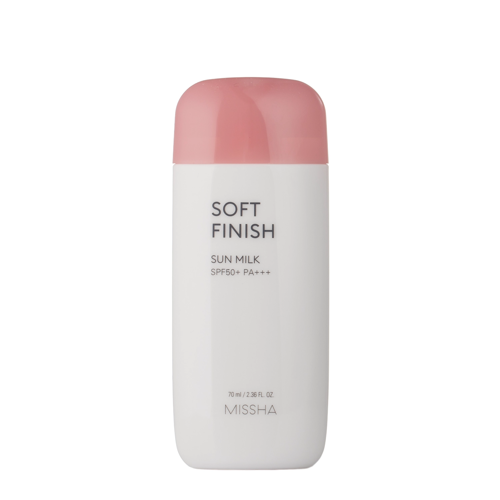 Missha - All-Around Safe Block Soft Finish Sun Milk SPF50+ PA+++ - Soft Finish krém s ochranným filtrem - 70 ml