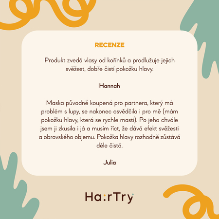 HairTry - Itch Be Gone - SOS maska na pokožku hlavy - 50 ml 