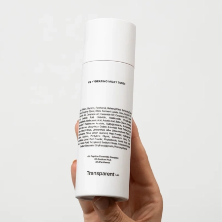 Transparent Lab - C4 Hydrating Milky Toner - Tonikum pro posílení hydrolipidové bariéry - 130 ml