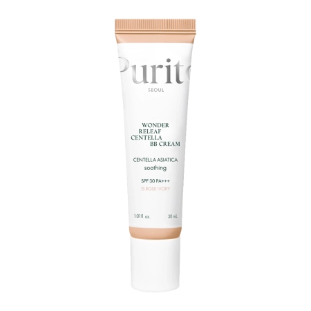Purito Seoul - Wonder Releaf Centella BB Cream SPF 30 PA+++ #15 Rose Ivory - BB krém s Centella Asiatica - 30 ml