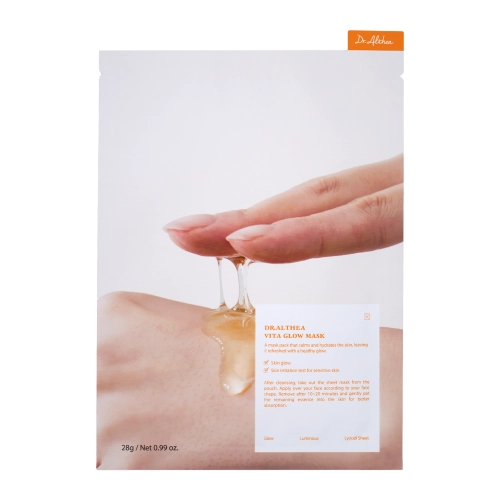 Dr. Althea - Vita Glow Mask - Vyživující plátýnková maska - 27 ml