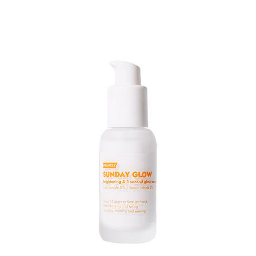 Frankly - Sunday Glow Instant Radiance & Glow Serum - Rozjasňující sérum na obličej - 37 ml