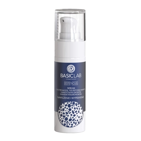BasicLab - Esteticus - Hydratace a vyplnění - Sérum s 15 % trehalózy, peptidem a kyselinou hyaluronovou - 30 ml