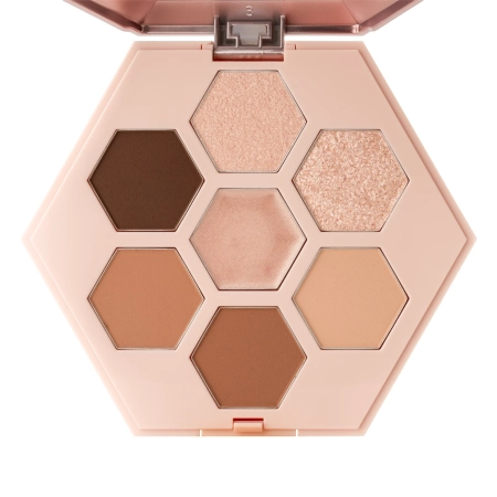 ELROEL - Barely Mood Shadow Palette - Paletka očních stínů - 01 Brown Mauve - 8,1 g