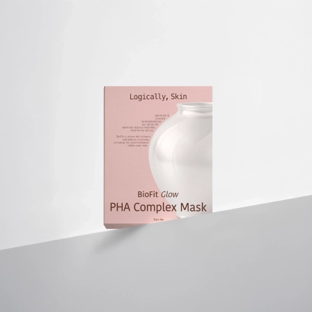 Logically, Skin - Skin BioFit Glow PHA Complex Mask - Pleťová maska s PHA kyselinou - 25 g