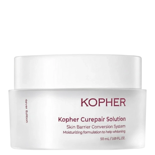 KOPHER - Curepair Solution Cream - Zklidňující a hydratační krém na obličej - 50 ml
