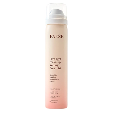 Paese - Ultra-Light Make-up Setting Face Mist - Utralehký fixační sprej na make-up - 75 ml