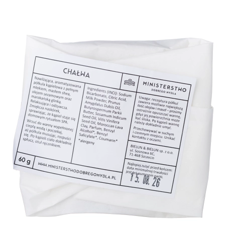 Ministerstwo Dobrego Mydła - Koupelová polokoule Chalva - 60 g