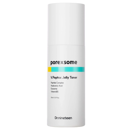 Dr.nineteen - PoreXsome V.Peptox Jelly Toner - Gelové tonikum zpevňující s peptidy a kyselinou hyaluronovou - 150 ml