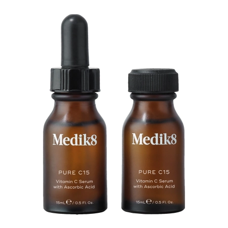 Medik8 - Pure C15 - Omlazující denní sérum s čistým vitamínem C - 2x15 ml