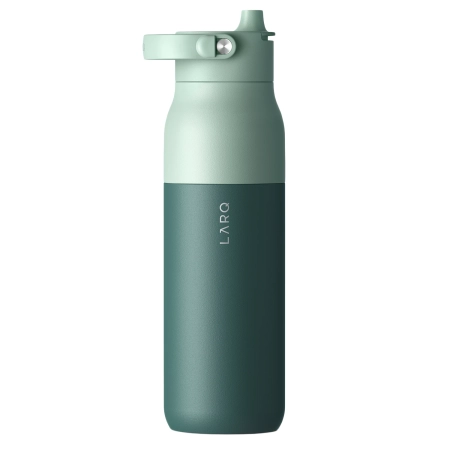 LARQ - Bottle PureVis 2 - Inteligentní, samočisticí filtrační lahev, UV-C světlo - Eucalyptus Green - Objem: 1 l