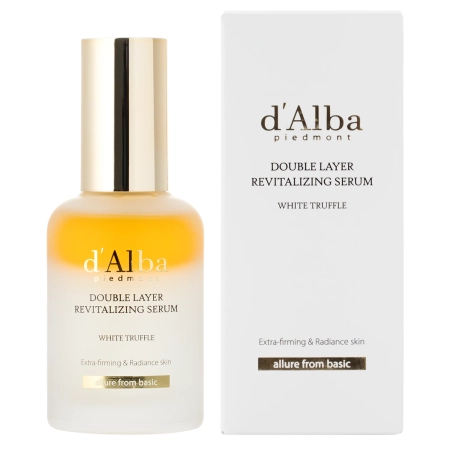 d'Alba - White Truffle Double Layer Revitalizing Serum - Revitalizační sérum na obličej - 50 ml