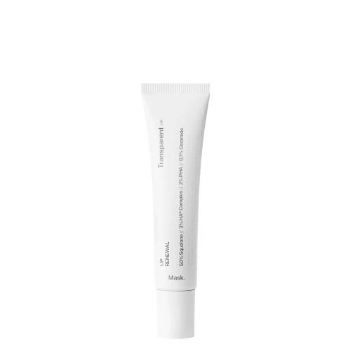 Transparent Lab - Lip Renewal Mask - Celonoční regenerační maska na rty - 15 ml