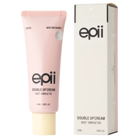 Epii - Double Up Cream NAD+NMN & TXA - Zpevňující a rozjasňující krém na obličej - 50 ml
