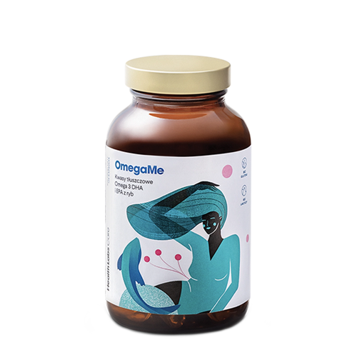 Health Labs Care - OmegaMe Omega 3 EPA a DHA mastné kyseliny z ryb - 60 ks