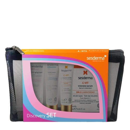 sesderma - Discovery Set - Sada bestsellerů - Mini - Sérum 10ml + Krém 10ml + Krém 15ml + Sérum 1,5ml + Sérum 1,5ml